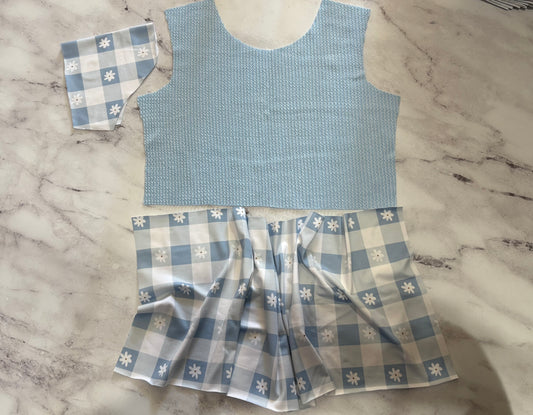 Ready To Ship 7/8 Peplum (unfinished)