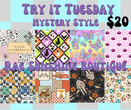 Try it Tuesday - Mystery