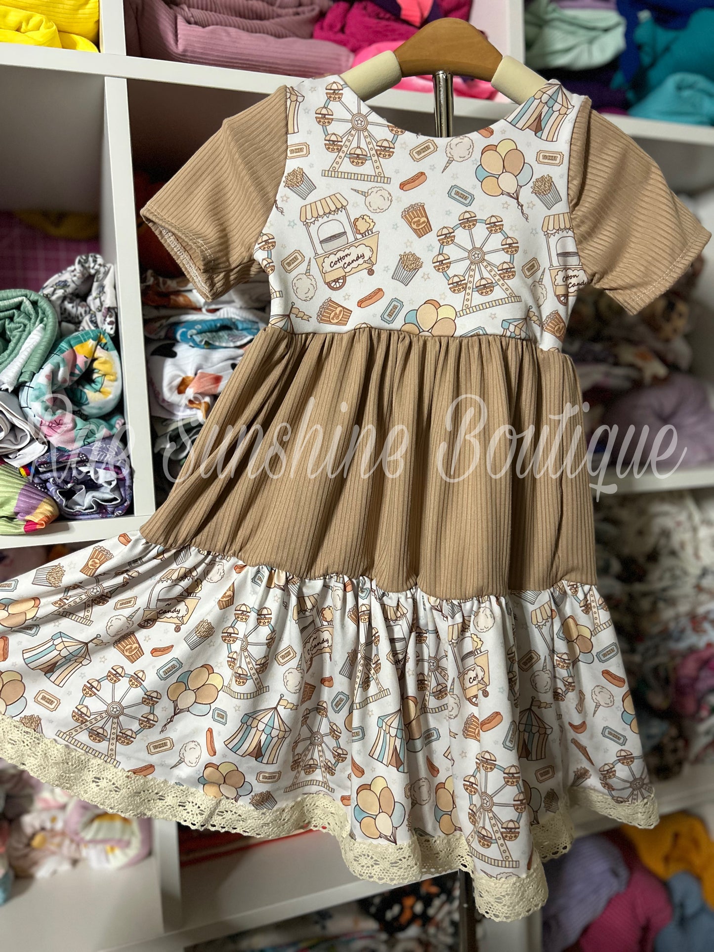 Paisley Tier Dress