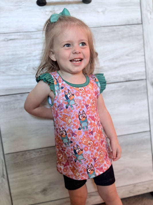 Clarabell Ruffle Tank