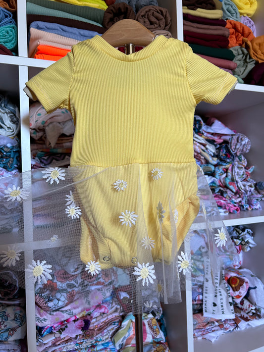 Ready To Ship 9/12m skirted Leo with snaps